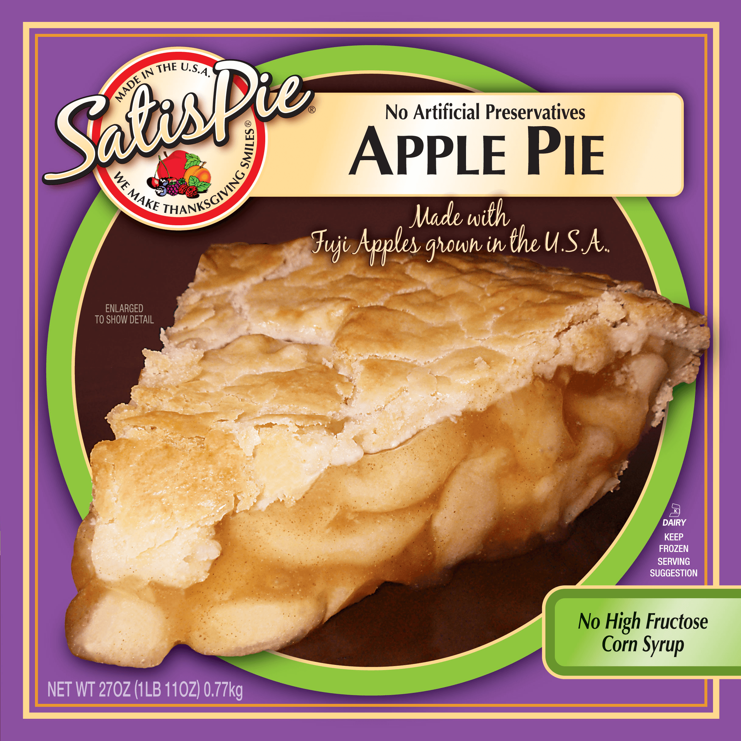 Apple Pie - Handcrafted artisan pie made with premium ingredients